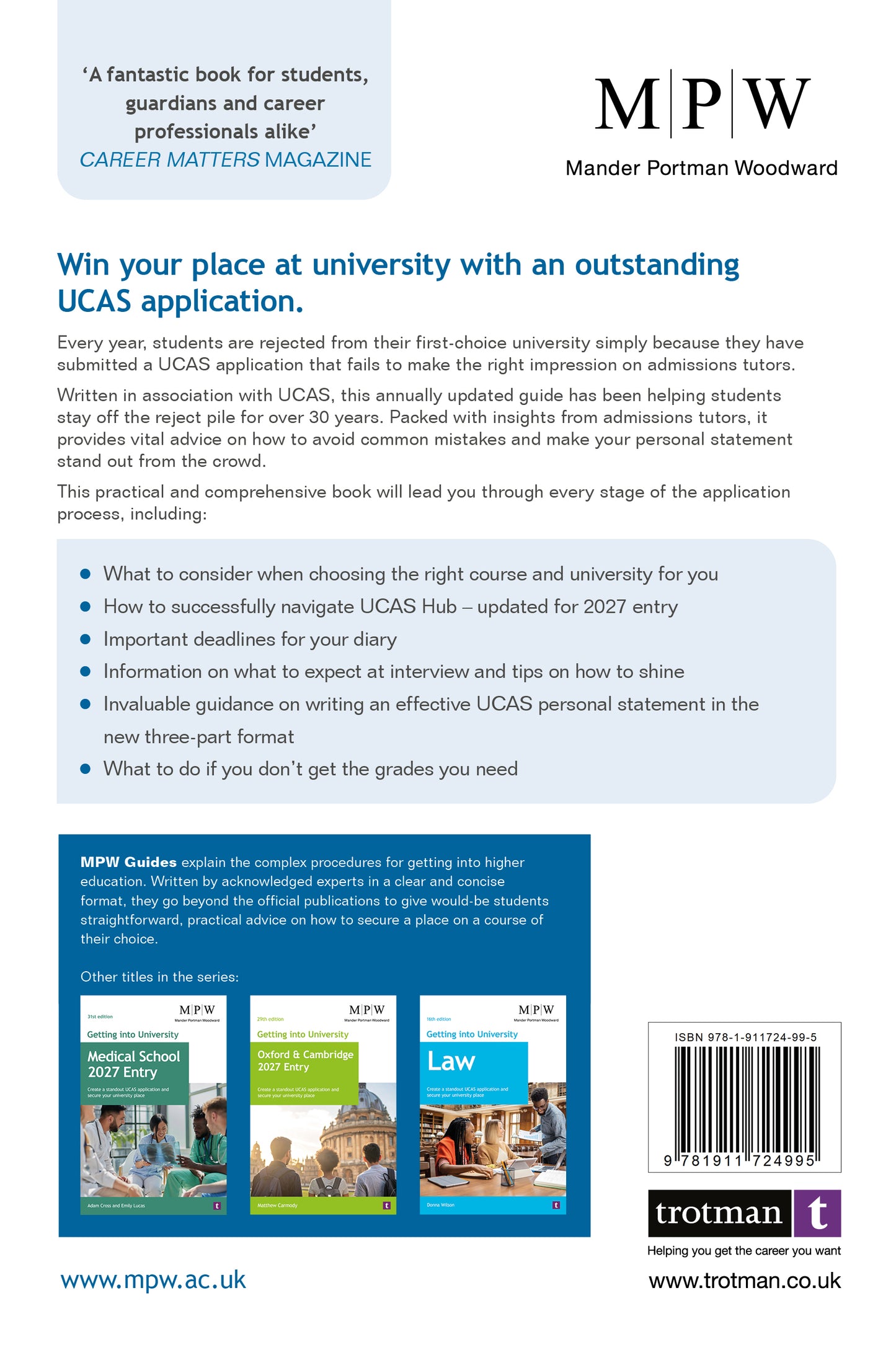 COMING SOON: Getting into University: How to Complete your UCAS Application 2027 Entry