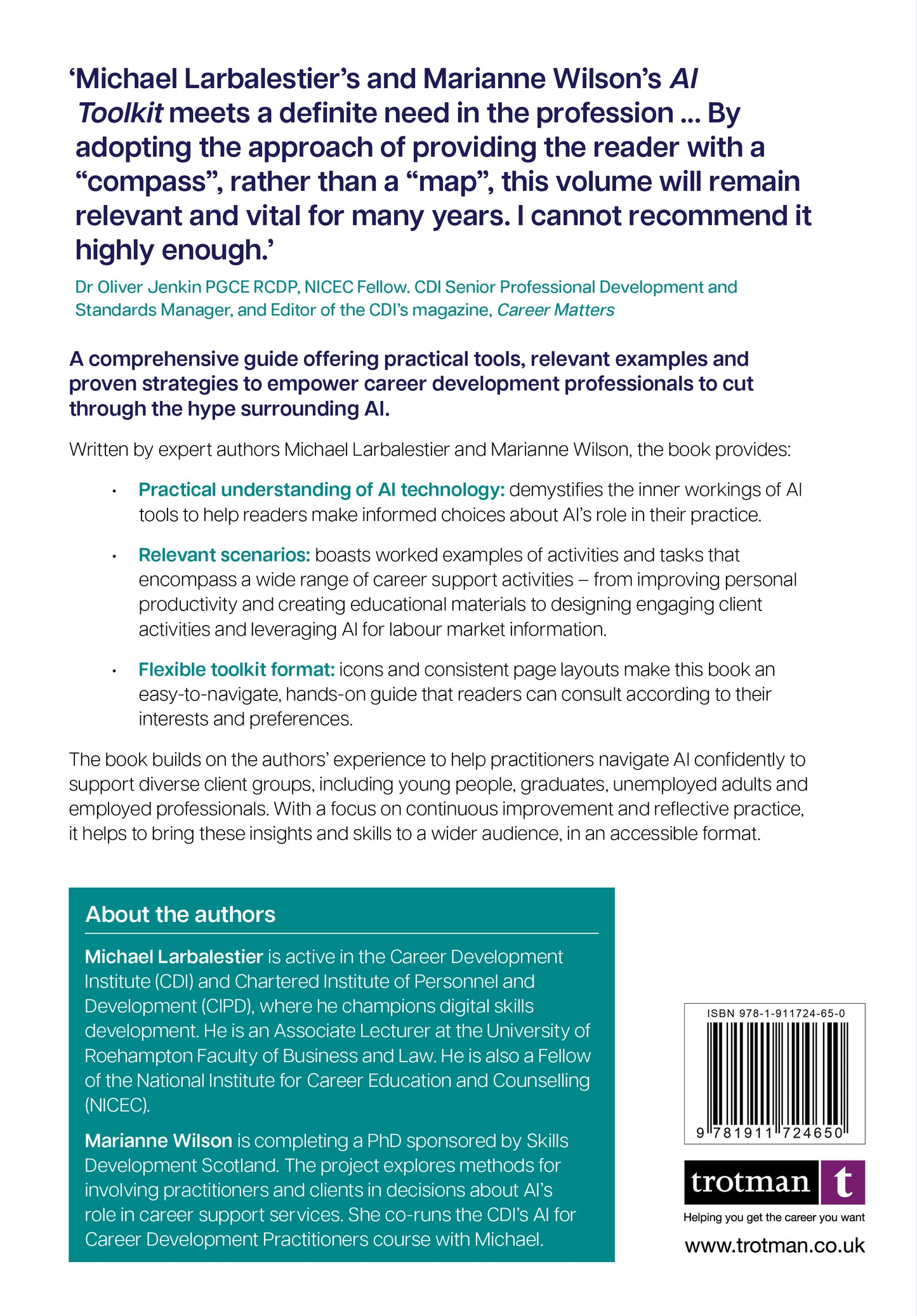 COMING SOON: The Career Development Professional’s AI Toolkit