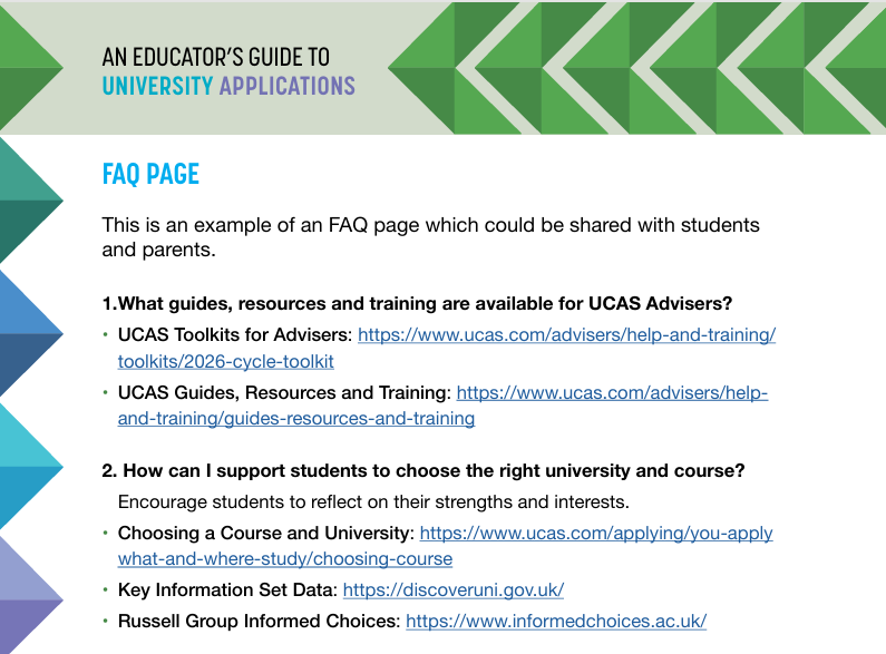 An Educator's Guide to University Applications - Resources – Trotman ...